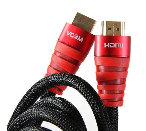 Кабель/ Кабель HDMI 19M/M ver. black and red 2.0, 3m VCOM <CG526S-R-3M> Blister Кабель/ Кабель HDMI 19M/M ver. black and red 2.0, 3m VCOM <CG526S-R-3M> Blister