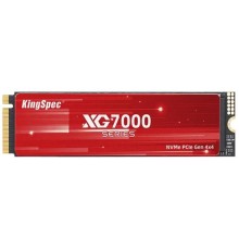 Твердотельный накопитель KingSpec SSD 2TB M.2 2280 PCIe 4.0 x4 NVMe R7400/W4400MB/s 3D TLC MTBF 1M 1200TBW