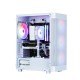 корпус ZALMAN i4 TG, ATX, WHITE, FRONT MESH, WINDOW, 2x3.5", 2x2.5", 1xUSB2.0, 2xUSB3.0, FRONT 3x140mm FRGB, REAR 1x140mm FRGB