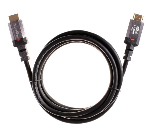 Кабель/ Кабель HDMI 19M/M,ver. 2.1, 8K@60 Hz 2m метал разъемы, Telecom <TCG365-2M>