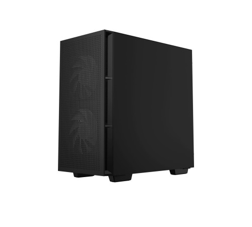 Корпус ПК без блока питания/ Case Deepcool CH360 Digital, 1xUSB3.0, 1xType-C, 2x140ARGB fan, 1x120ARGB fan, mATX, Digital display, Black