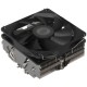 Кулер для процессора PCCooler RC400-53, Low Profile, 92mm FAN, 4 HEAT PIPES, 4-PIN PWM, 1000-2700 RPM, 31.2 DBA, HYDRO BEARING, LGA 1851/1700/1200/115X, AMD AM5/AM4