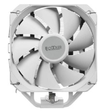 Кулер для процессора/ CPU Cooler PCCooler PALADIN 400 WH (200W, 4-pin PWM, 157mm, Al/Cu, 4x6mm, 1x130mm, 76.85CFM, 29dBA, 1600RPM, S: 1851/1700/1200/115X, AM5/AM4, white)