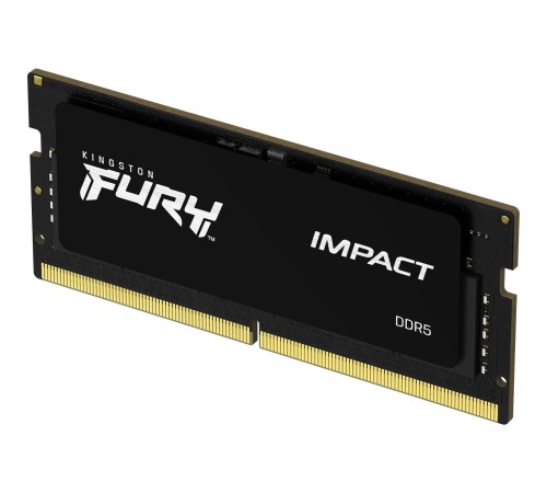 Память оперативная/ Kingston 8GB 4800MT/s DDR5 CL38 SODIMM FURY Impact PnP Память оперативная/ Kingston 8GB 4800MT/s DDR5 CL38 SODIMM FURY Impact PnP