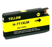 -/ Струйный картридж NV Print 711 (NV-CZ132A) Yellow для HP Designjet T120/T520 (29 мл) совместимый