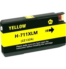 -/ Струйный картридж NV Print 711 (NV-CZ132A) Yellow для HP Designjet T120/T520 (29 мл) совместимый
