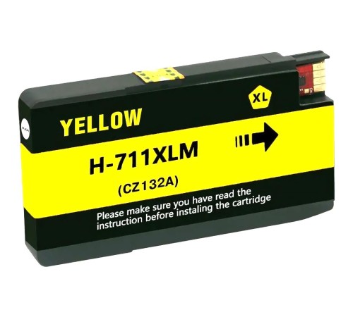 -/ Струйный картридж NV Print 711 (NV-CZ132A) Yellow для HP Designjet T120/T520 (29 мл) совместимый