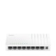 Коммутатор/ 8-Port 10/100 Mbps Desktop Switch, 8 10/100M RJ45 Ports, Loop Detection, Desktop Plastic Case, Power Saving, Plug & Play