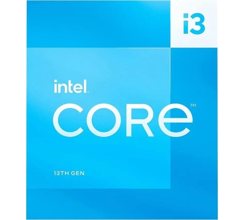 Процессор/ CPU LGA1700 Intel Core i3-13100 (Raptor Lake, 4C/8T, 3.4/4.5GHz, 12MB, 89W, UHD Graphics 730) OEM