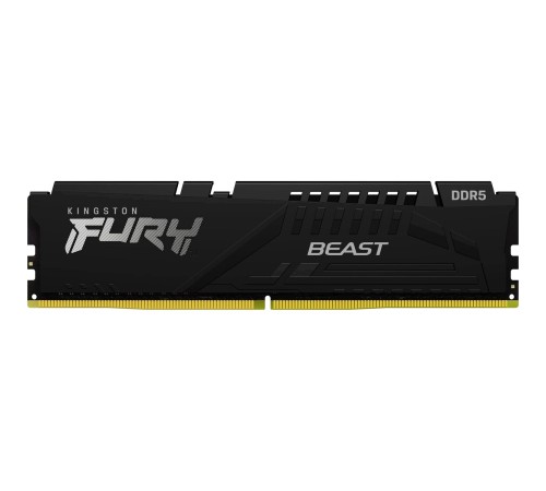 Память оперативная/ Kingston 32GB 6800MT/s DDR5 CL34 DIMM (Kit of 2) FURY Beast Black XMP Память оперативная/ Kingston 32GB 6800MT/s DDR5 CL34 DIMM (Kit of 2) FURY Beast Black XMP