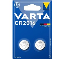 Батарейка CR2016/ Батарейка Varta ELECTRONICS CR2016 BL2 Lithium 3V (6016) (2/20/200) (2 шт.)