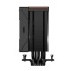 Кулер для процессора/ CPU Cooler PCCooler RZ500 BK (250W, 4-pin PWM, 155mm, Al/Cu, 5x6mm, 1x120mm, 86.73CFM, 32dBA, 2200RPM, S: 1851/1700/1200/115X, AM5/AM4, black)