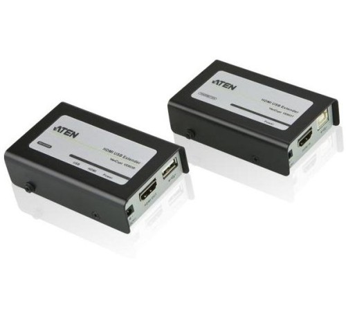 Удлинитель ATEN HDMI USB EXTENDER W/EU ADP*VE803-AT-G Удлинитель ATEN HDMI USB EXTENDER W/EU ADP*VE803-AT-G