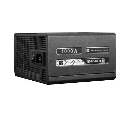 Блок питания 1000W/ Power Supply Thermalright, 1000W 80+ Platinum (ATX, 3.0, PCIe 5.0, Full modular, 1x24(20+4)pin, 1xCPU 8(4+4)pin, 2xPCIe*2 8(6+2)pin, 1x12VHPWR PCIe 5.0 12+4pin 600mm, 6xSATA3, 4xMOLEX4pin, Active, 120x120mm, 150x140x86mm, APFC, OPP, OV Блок питания 1000W/ Power Supply Thermalright, 1000W 80+ Platinum (ATX, 3.0, PCIe 5.0, Full modular, 1x24(20+4)pin, 1xCPU 8(4+4)pin, 2xPCIe*2 8(6+2)pin, 1x12VHPWR PCIe 5.0 12+4pin 600mm, 6xSATA3, 4xMOLEX4pin, Active, 120x120mm, 150x140x86mm, APFC, OPP, OV