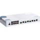 Коммутатор/ QNAP QSW-M408-4C 10 Gbps managed switch with 4 SFP + ports, combined with RJ-45, 8 1 Gbps RJ-45 ports, bandwidth up to 96 Gbps, JumboFrame support.