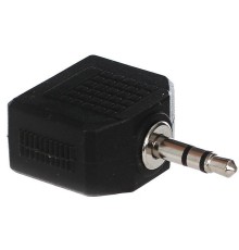 Переходник/ Переходник разветвитель аудио 3.5 Jack (M) - 2x3.5 Jack (F), стерео VCOM <VAD7847>