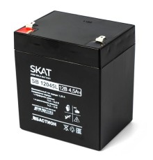  (2532) Бастион SKAT SB 12045L АКБ СК 12В/4,5 Ач/F1/Срок службы 4 года/1 г.г