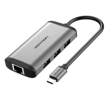 Мультифункциональный хаб Vention USB Type C 6 в 1