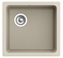 Кухонная мойка RIVELATO RIVELATO Мойка BERKANA 45 1-чаш 485*455, монтаж: универсальный, материал: кварц, цвет: темно-бежевый