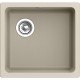 Кухонная мойка RIVELATO RIVELATO Мойка BERKANA 45 1-чаш 485*455, монтаж: универсальный, материал: кварц, цвет: темно-бежевый