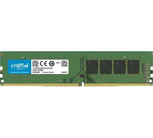 Оперативная память Crucial by Micron  DDR4  16GB 3200MHz UDIMM (PC4-25600) CL22 1.2V, 1 Year Warrаnty OEM