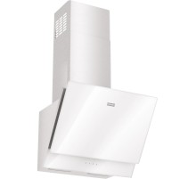 Вытяжка Franke/ Best, Вытяжка наклонная TEMPER 50 WH/SS, 50 см, 1000 м3/ч, сенсорное управление, LED освещение, 62 дБ, Угольный фильтр Ф-09 (опция), Основной цвет белый, Фальштруба нержавеющая сталь