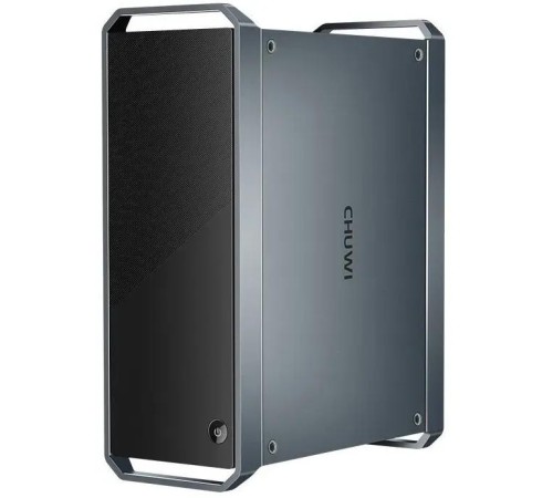 Компьютер/ Chuwi CoreBox  Intel Core i5 12450H(2Ghz)/16384Mb/512PCISSDGb/Int:Intel Iris Xe Graphics/BT/WiFi/war 1y/0.865kg/Grey/Win11Pro + USB3.0*4/HDMI*1/DP*1/RJ45*1/WIFI6,BT5.2/bracket