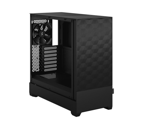 Корпус ПК без блока питания/ Case Fractal Design Pop Air TG Clear Tint, Midi-Tower, 3x120mm, 2xUSB-A 3.2 ATX, mATX, mITX Black