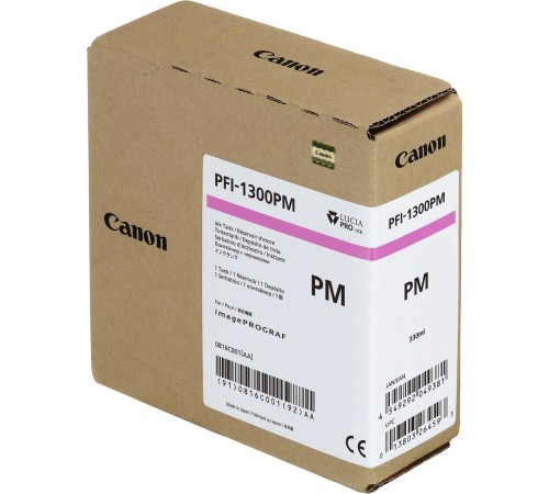 Картридж/ PFI-1300 Photo Magenta Картридж/ PFI-1300 Photo Magenta