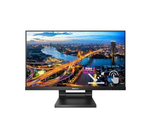 Монитор LCD 21.5'' 16:9 1920х1080(FHD) IPS, TOUCH, 75 Hz, 250 cd/m2, 1000:1, 50М:1, 4ms, VGA, HDMI, DP, USB-Hub, Height adj, Tilt, Speakers, Black (Мятая упаковка) Монитор LCD 21.5'' 16:9 1920х1080(FHD) IPS, TOUCH, 75 Hz, 250 cd/m2, 1000:1, 50М:1, 4ms, VGA, HDMI, DP, USB-Hub, Height adj, Tilt, Speakers, Black (Мятая упаковка)