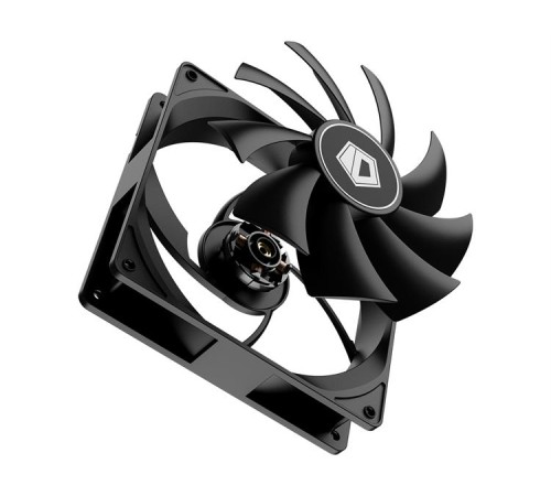 Вентилятор для корпуса ID-COOLING FL-12025K 120x120x25мм (80шт./кор, 3pin, черный, 1250об/мин, супертихий) BOX