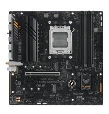 Материнская плата ASUS TUF GAMING A620M-PLUS WIFI, AM5, A620, 4*DDR5, 4*SATA, 2*M.2, 2*USB 3.2, 4*USB 2.0, 2*PCIx16, 2*PCIx1, 2*DP+HDMI, mATX; 90MB1F00-M0EAY0