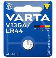 Батарейка/ Батарейка Varta ELECTRONICS G13/LR1154/LR44/357A/A76 BL1 Alkaline 1.5V (4276) (1/10/100) (1 шт.)