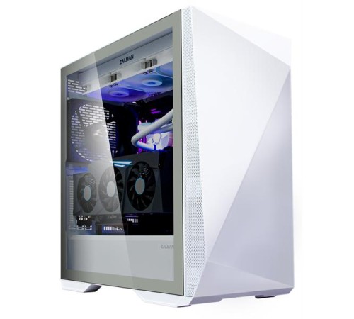 корпус ZALMAN Z9 ICEBERG, EATX, WHITE, WINDOW, 4x3.5", 6x2.5", 2xUSB2.0, 2xUSB3.0, 1xUSB 3.1 Gen2 Type-C, FRONT 1x140mm, REAR 1x140mm (незначительное повреждение коробки)