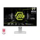 Монитор MSI MAG 274QRFW X32 27" 16:9 WQHD(2560x1440) Rapid IPS Flat, DisplayHDR 400, 0,5ms, 1000:1, 100M:1, 300nits, 2xHDMI 2.0b, DP 1.4a, Tilt, Swivel, Height,Pivot,VESA,320Hz,White,1y w-ty