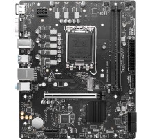 Материнская плата/ MB MSI INTEL H610 s1700, 2xDDR4(64GB), D-SUB/HDMI 1.4, 1xPCIe 4.0x16, 1xPCIe 3.0, 1xLAN, 4xSATA 6Gb/s, 1xM.2, 2xUSB 3.2, 4xUSB 2.0, 1xPS/2, mATX