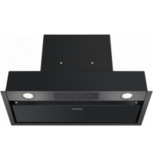ВЫТЯЖКА MAUNFELD FANTASY LIGHT 60 Black/ ширина 600 мм, полновстраиваемая, сенсорное управление, 3 скорости, 800 м3/ч, 40 дБ, светодиодное LED освещение, опция: угольный фильтр CF190C, черный цвет
