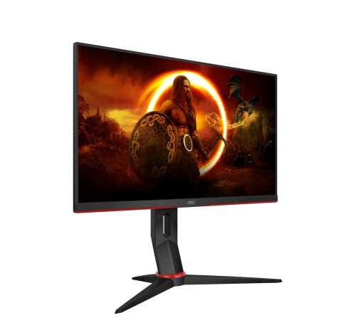 Монитор игровой 23.8'' 16:9 1920х1080(FHD) IPS, 165 Hz, 300 cd/m2, 1000:1, 80M:1, 1ms, VGA, 2xHDMI, DP, USB-Hub, Height adj, Pivot, Tilt, Swivel, Speakers, Black+Cherry (Мятая упаковка) Монитор игровой 23.8'' 16:9 1920х1080(FHD) IPS, 165 Hz, 300 cd/m2, 1000:1, 80M:1, 1ms, VGA, 2xHDMI, DP, USB-Hub, Height adj, Pivot, Tilt, Swivel, Speakers, Black+Cherry (Мятая упаковка)