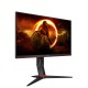 Монитор игровой 23.8'' 16:9 1920х1080(FHD) IPS, 165 Hz, 300 cd/m2, 1000:1, 80M:1, 1ms, VGA, 2xHDMI, DP, USB-Hub, Height adj, Pivot, Tilt, Swivel, Speakers, Black+Cherry (Мятая упаковка)