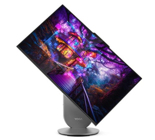 Моноблок Lenovo Yoga AIO 27IAH10 27" QHD (2560x1440) IPS 400N 120Hz, Ultra 9 285H, 32GB LPDDR5x-7467, 1TB SSD M.2, NVIDIA RTX 4050 6GB, WiFi7, BT, Wireless KB&Mouse, Win 11 Home Rus, Luna Grey, 1Y