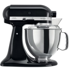 Миксер KitchenAid Настольный миксер с откидным блоком  Artisan 4.8 л, черный