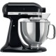 Миксер KitchenAid Настольный миксер с откидным блоком Artisan 4.8 л, черный