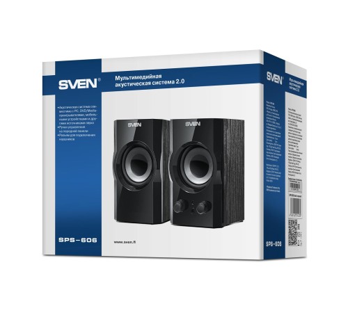 АС SVEN SPS-606, черный (6 Вт) АС SVEN SPS-606, черный (6 Вт)