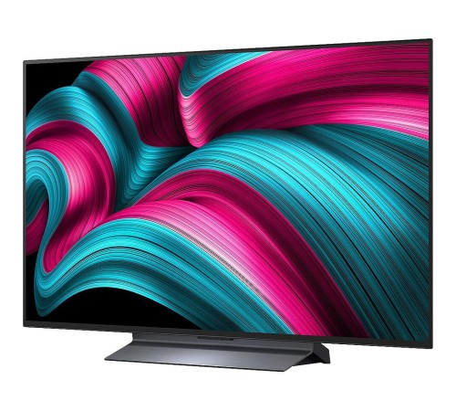 Телевизор 55'' LG/ 55'' OLED, Ultra HD, Smart TV, WebOS, Bluetooth, MR NFC, 120Hz Native (VRR 144Hz), 2.2ch 40Вт Dolby Atmos, 2хHDMI, 3хUSB, 1 Pole, Charcoal Black, 2025