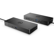 Докстанция Dell Dock WD19S; 180W (USB-C); 2xDP 1.4; 1xHDMI 2.0; 2xUSB-C; 3xUSB-A; 1xRJ-45 (без EU кабеля)