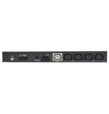 Источник бесперебойного питания Powercom Smart-UPS King Pro RM, Line-Interactive, 600VA/480W, Rack 1U, 5*IEC320-C13 (1 surge & 4 batt), USB (1152586)