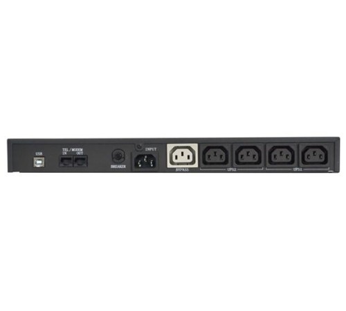 Источник бесперебойного питания Powercom King Pro RM, Line-Interactive, 1000VA/800W, Rack mount 1U, 5*IEC320-C13 (1 surge & 4 batt), USB, LCD, black (1152593)