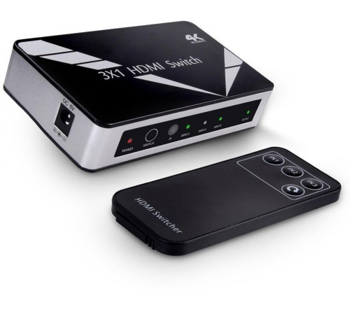 Greenconnect Переключатель v1.4 HDMI 3 к 1 серия Greenline Greenconnect Переключатель v1.4 HDMI 3 к 1 серия Greenline