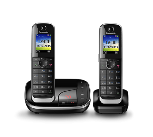 Беспроводной телефон DECT Panasonic KX-TGJ322RUB черный