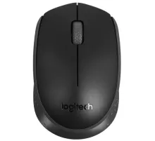 Мышь беспроводная Logitech M171 Black (черная, оптическая, 1000dpi, 2.4 GHz/USB-ресивер) (арт. 910-004643, M/N: M-R0060 / C-U0010) (id 17106)